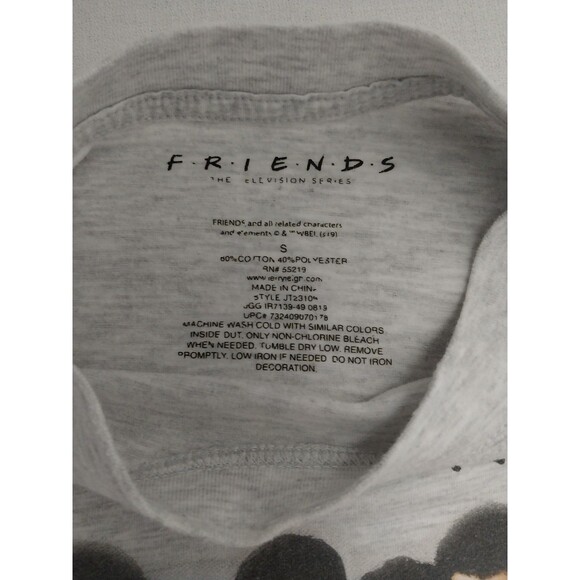 F.R.I.E.N.D.S Friends TV Show New Official Long Sleeve T-Shirt Size S MSRP $25 - Picture 15 of 16